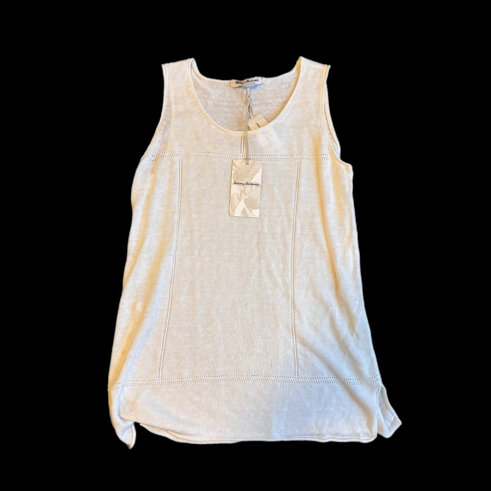 Tommy Bahama Cream Knit Top